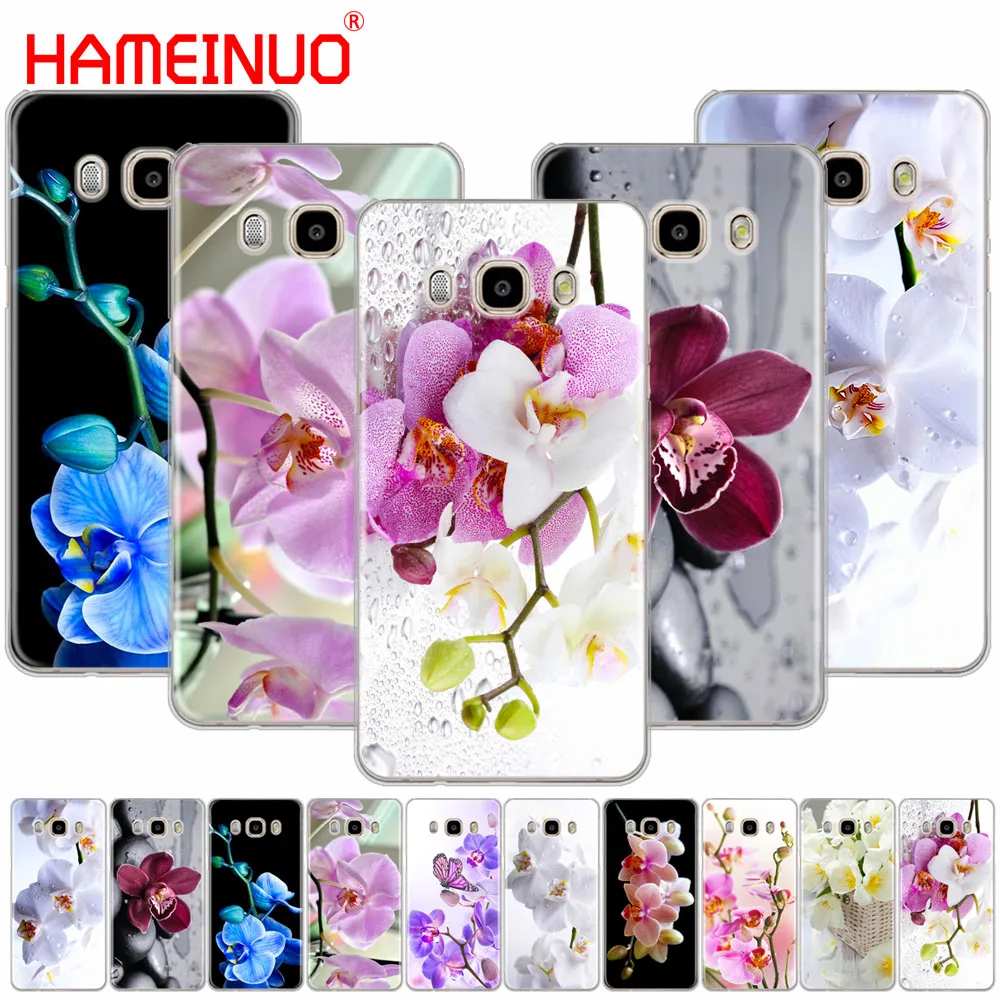 

HAMEINUO Orchid Flowers Colorful cover phone case for Samsung Galaxy J1 J2 J3 J5 J7 MINI ACE 2016 2015 prime