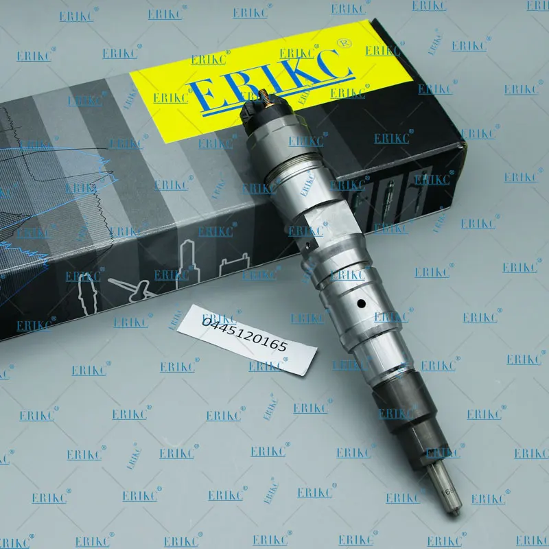 ERIKC 0 445 120 165 дизельный двигатель части авто Inyector 0445 120 165 Форсунка системы питания с общей торливной магистралью 0445120165 для YUICHAI J0100-1112100-A38