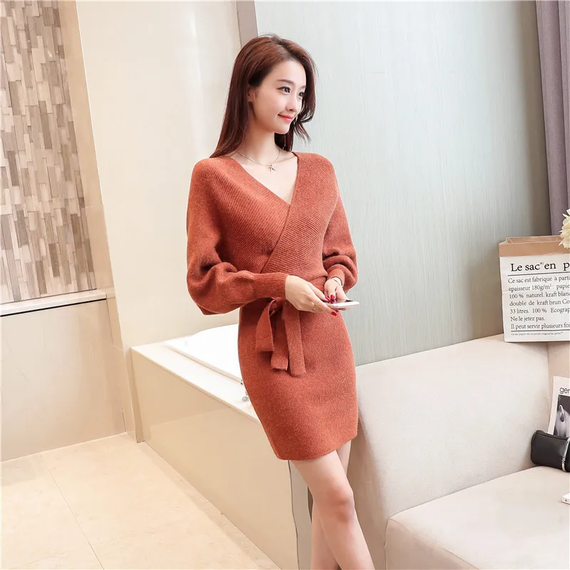 

2019 Winter Women Sweater Autumn Casual Knitted Pullovers Sweater Female