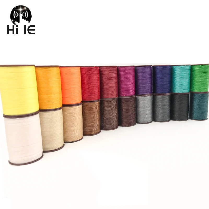 

Round Wax Line 0.45mm Leather Hand Stitching 150 Meters/Roll Leather Hand Sewing DIY Waxed Thread Cord String Leather