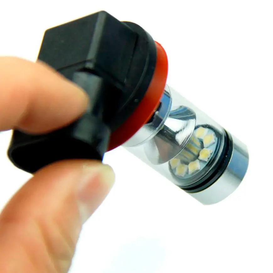 HAMBODER H11 6000K 100W Светодиодный HID Белый 20-SMD проектор Противотуманные фары DRL светильник Apr29 Прямая поставка apr16