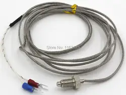 Ftarb01 k типа M8 головки болта 2 м из металла экранирования кабеля винт термопары Температурный датчик wrnt-02