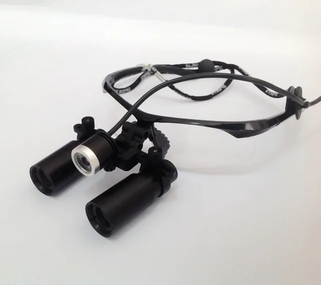 Neurosurgery 6X Dental Magnifying Glass LED Light Illuminant Eye