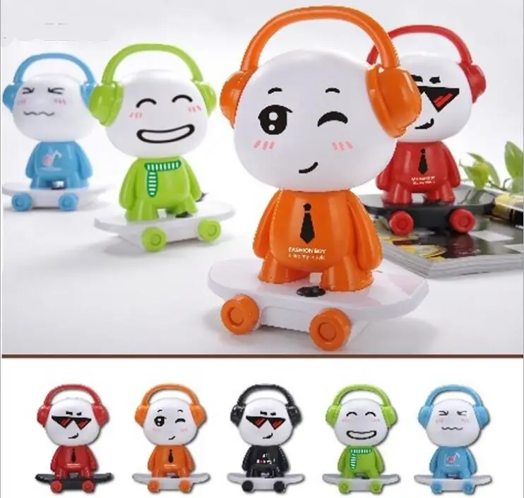

Cute creative Sliding boy desk lamp DJ music boy table light Cartoon Night light with cord DJ boy kids toy for home decro