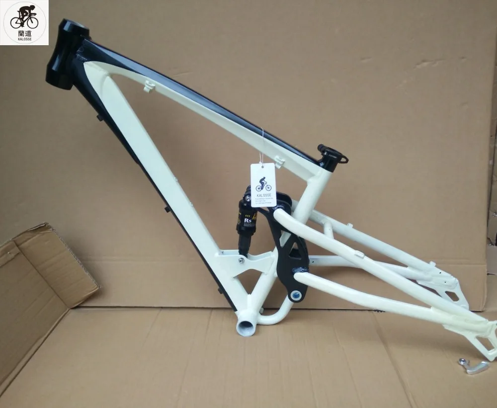 Discount Kaloss Air suspension DH/AM  frame  Bike snow  26*4.0 inch  Fat/Snow  bike frame  Full suspension  DIY colors   26*17 inch , 1 Discount Kaloss Air suspension DH/AM  frame  Bike snow  26*4.0 inch  Fat/Snow  bike frame  Full suspension  DIY colors   26*17 inch , 1