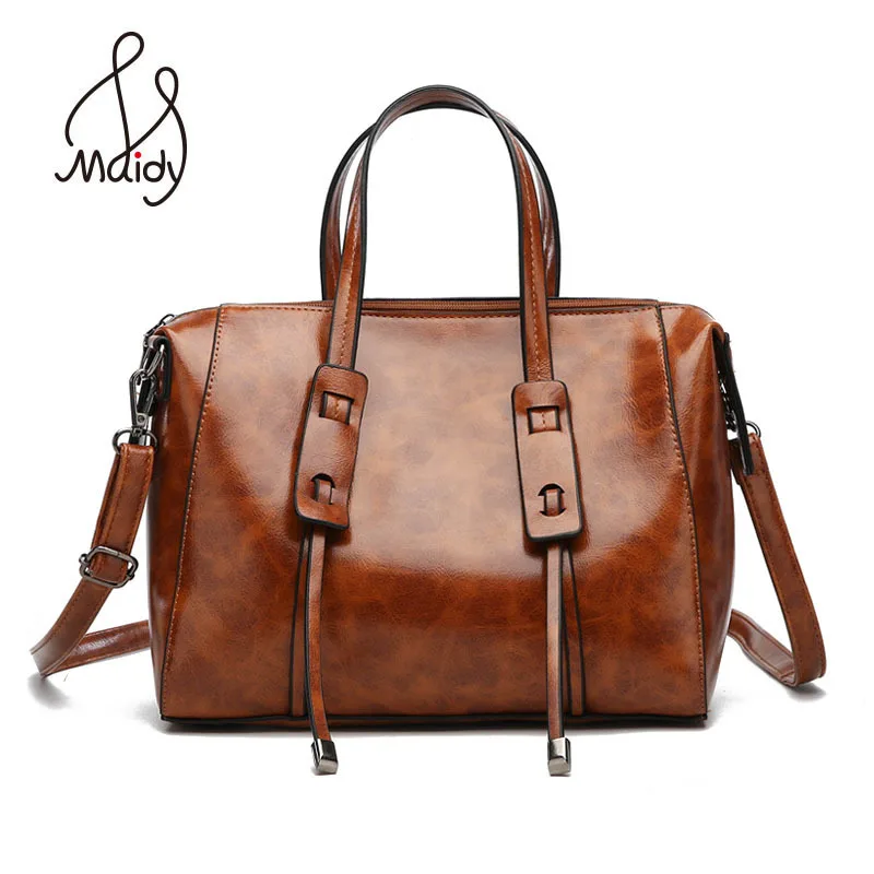 

Luxury Woman Socialite Tote Messenger Rivet Pu Leather Shoulder Bags Pochette Crossbody Designer Handbags High Quality Maidy