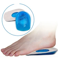 Силиконовые гелевые стельки, стельки для пяток, стельки для снятия боли в ногах, поддерживающие стельки для обуви, ортопедические стельки для ухода за ногами для мужчин и женщин