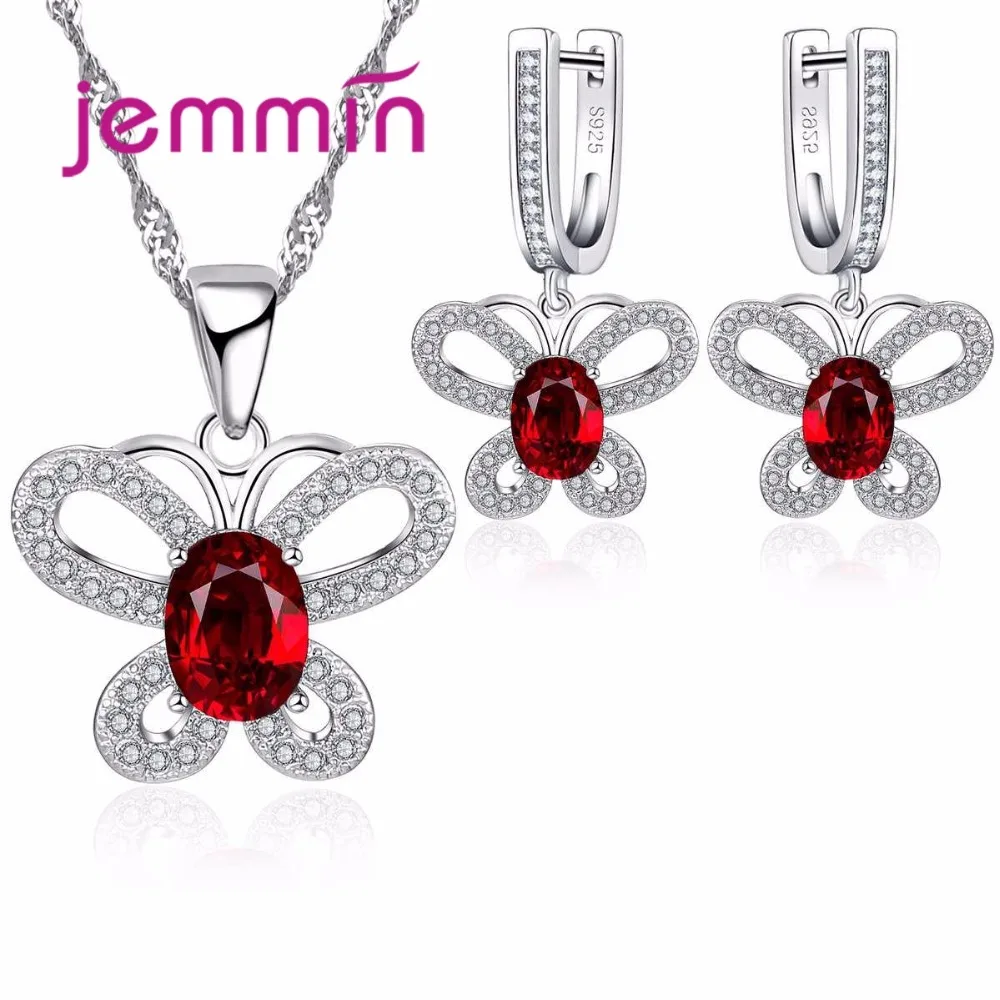 Женский комплект из колье и серёг серебра 925 пробы|jewelry sets|jewelry sets weddingfine jewelry |
