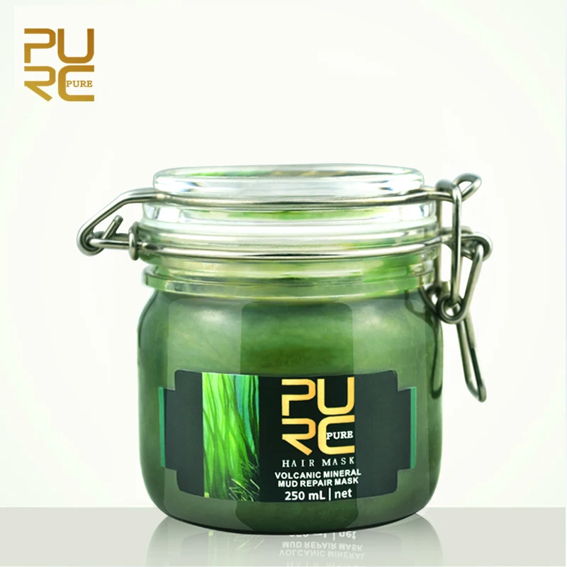 

1x PURC Volcanic Mineral Mud Repair Hair Mask Deep Nourish Damaged Hair, Makes Hair Smooth And Shine 250ml P23