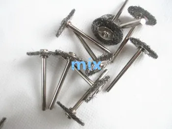 

Fixmee 10pcs/lot 22mm Stainless Steel Wire Wheel Brushes for Die Grinder Dremel Accessories Rotary Tool Accessories