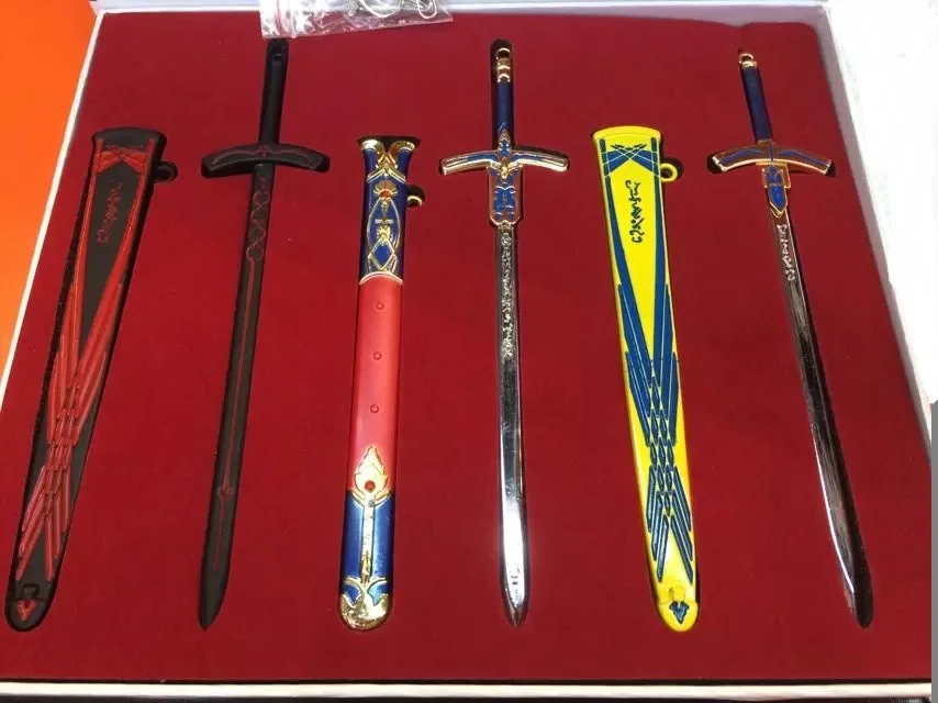 Anime-Fate-Stay-Night-Saber-Cosplay-Swords-with-Scabbard-Weapons-Collectible-Key-Chains-Model-Periphery-17