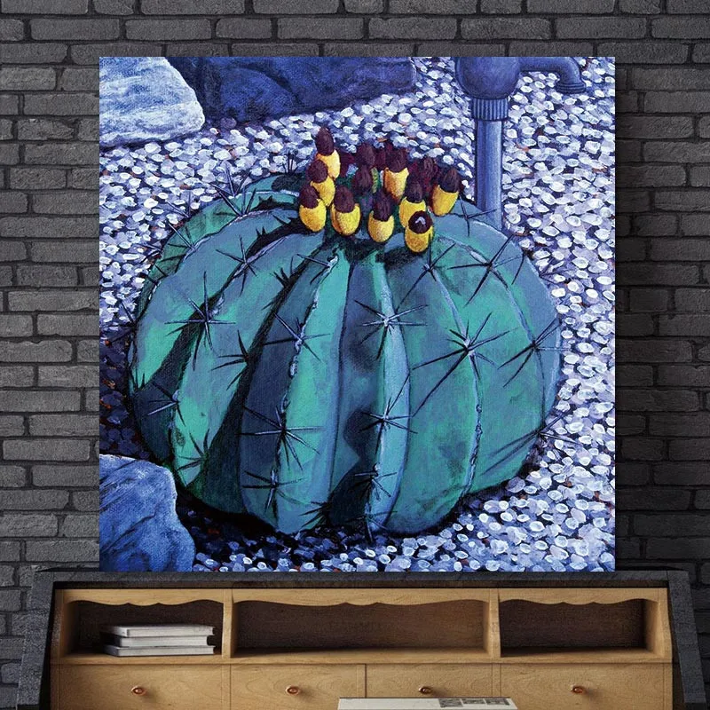Canvas Painting abstract Cactus Wall Art Pictures art prints on canvas