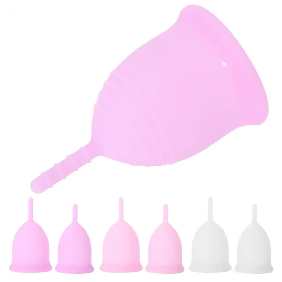 3 цвета, менструальная чашка для женщин, Женская гигиена, качественная медицинская силиконовая чашка, менструальная многоразовая Женская чашка, менструальная, чем подушечка