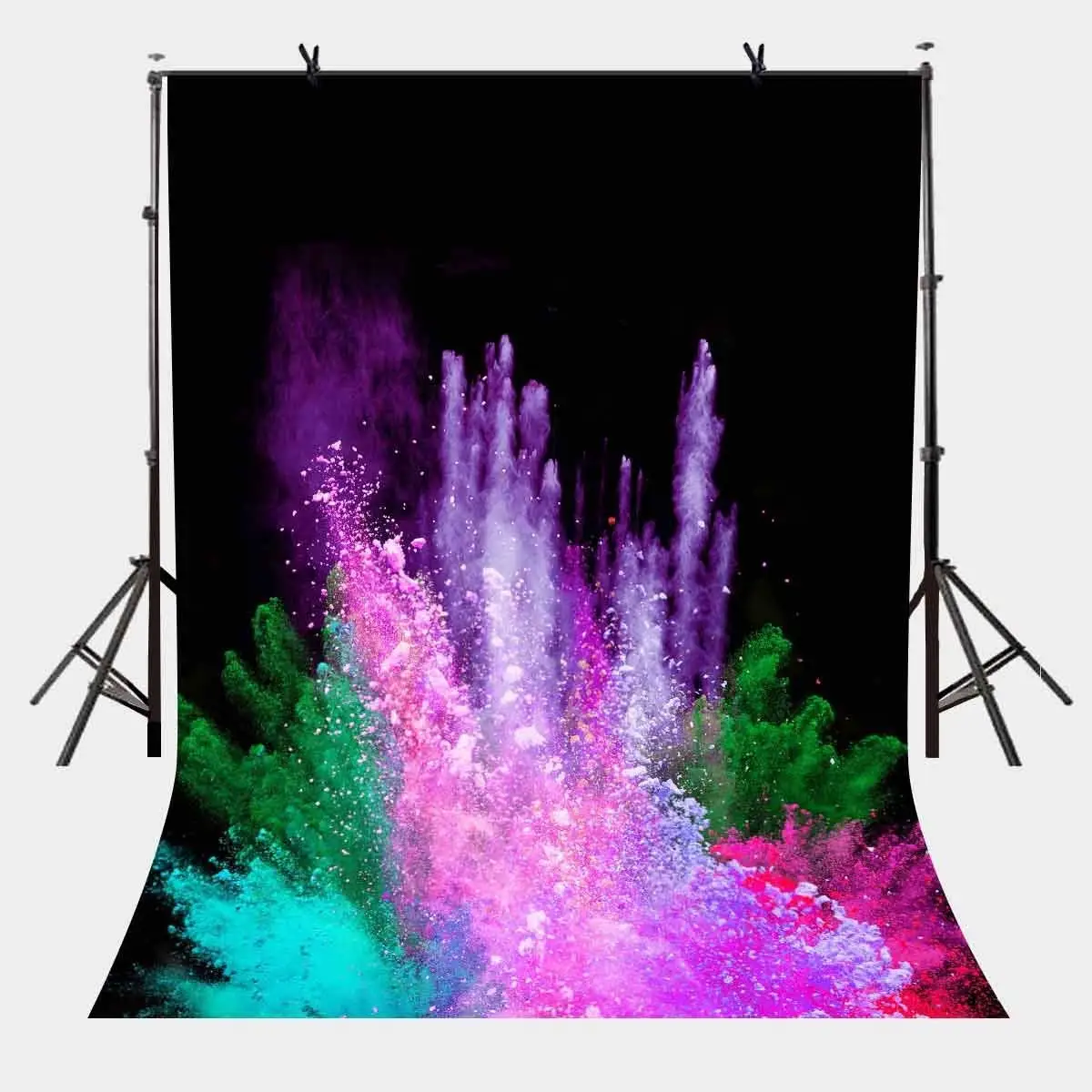 

5x7ft Brilliant Fireworks Backdrop Brilliant Colorful Fireworks Photography Background and Studio Photography Backdrop Props