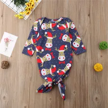 Младенческой мальчик спальный мешок постельные принадлежности для пеленания Обёрточная бумага с рождественским оленем очаровательны для новорожденных девочек Одеяло