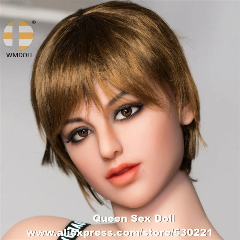 Wmdoll Top Quality Realistic Silicone Mannequins Head For Japanese Adult Doll Sexy Dolls Heads