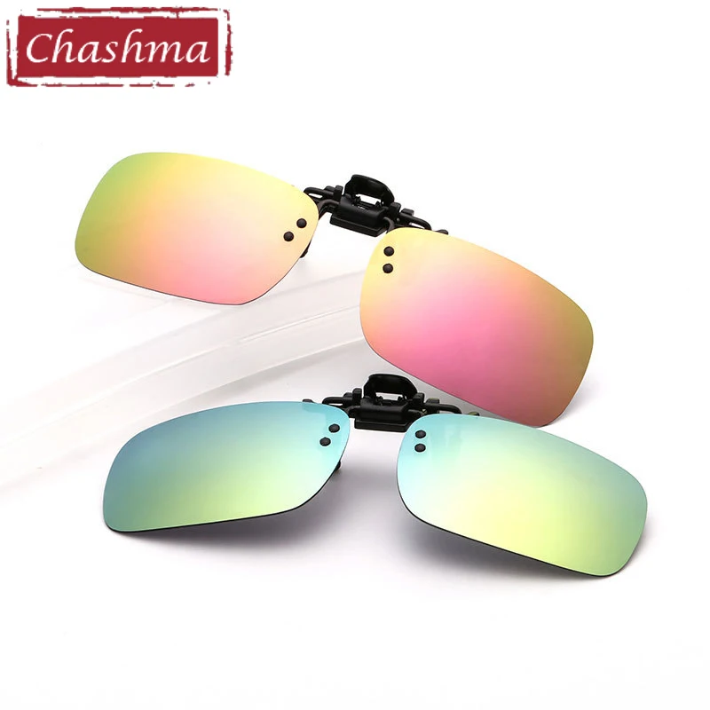 Бренд Chashma безободковые зеркальные линзы с покрытием UV 400 солнцезащитные очки