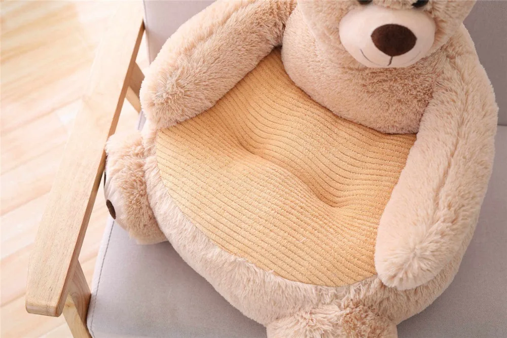 50 см мягкое детское сиденье плюшевая игрушка медведь и панда детская поддержка спины обучение сидение безопасность детский диван кресло для кормления детский подарок