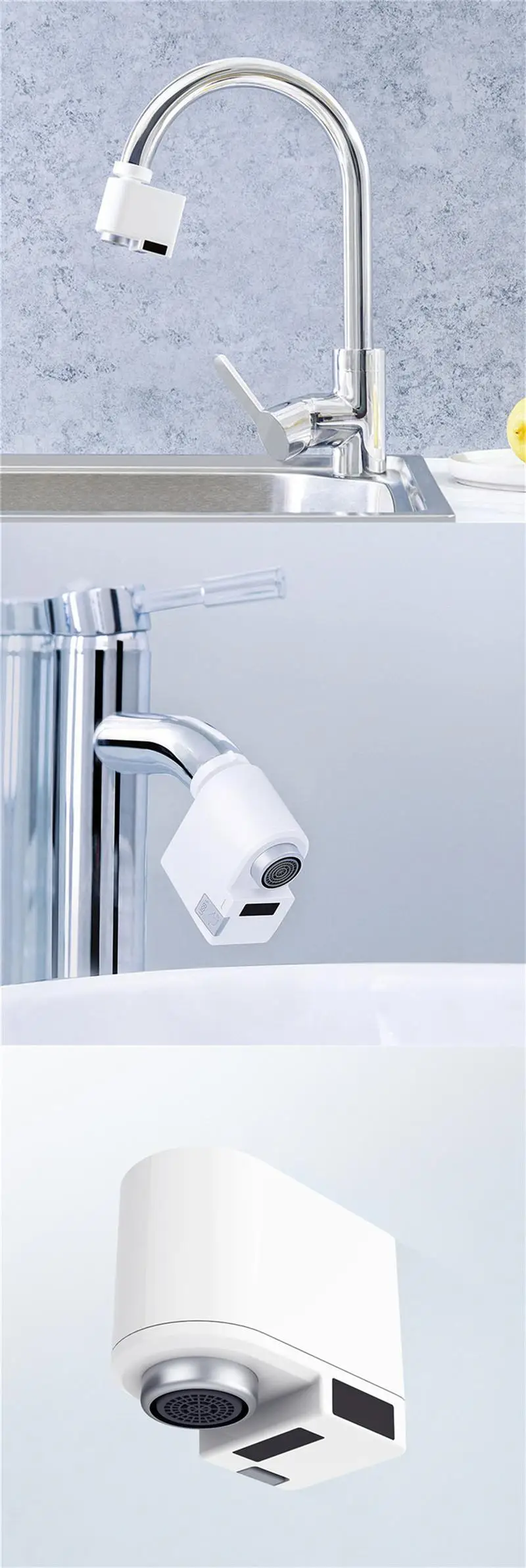 Xiaomi Mijia ZAJIA автоматический сенсорный инфракрасный индукционный водосберегающий умный дом устройство для кухни ванной комнаты