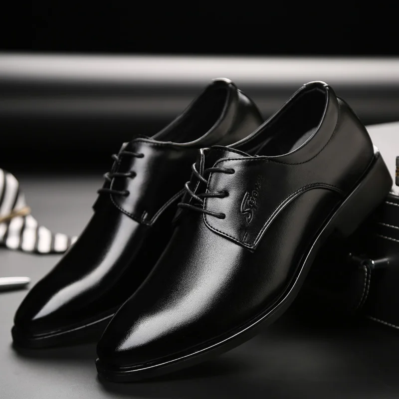 men shoes leather formal (7)
