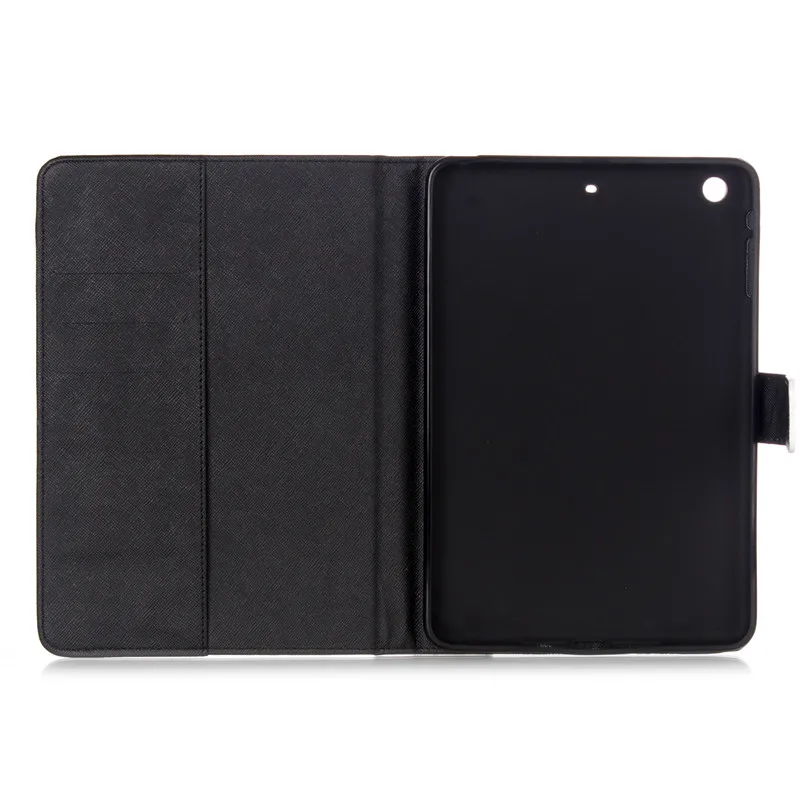 For Mini iPad Mini 2 3 1 Case Smart Wallet Flip PU Leather Silicone Stand Case Girl Kids Gift Protect Full Body Tablet Covers (19)
