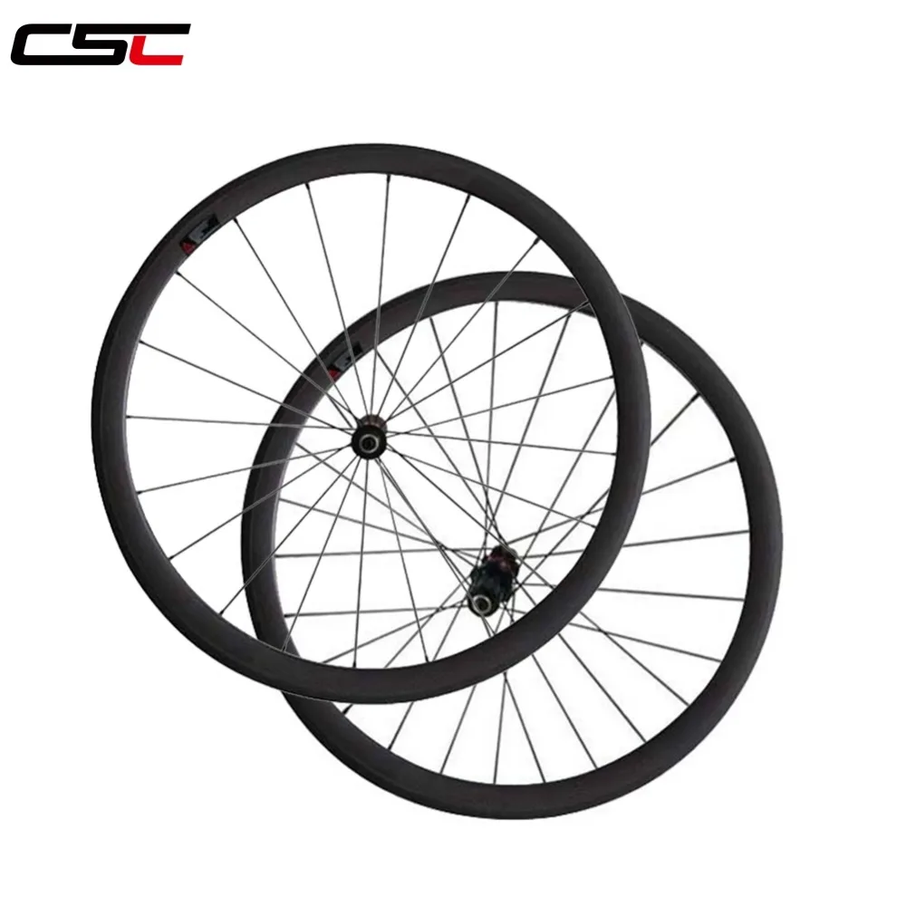 

super light 38mm clncher carbon wheel, 700C road bike wheels, 25mm width with D T 240 hubs