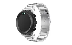 Stainless Steel 25mm Quick Release Wristband Bracelet with Connector Tool (Sliver)