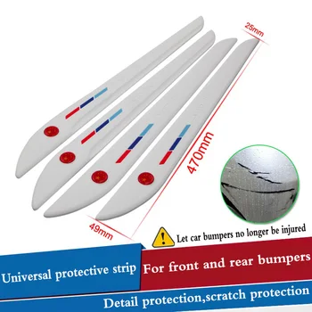 

Car Bumper Protector Car Anti-collision Strip Decorative Strips Car Styling For Opel Mokka zafira corsa astra insignia vectra