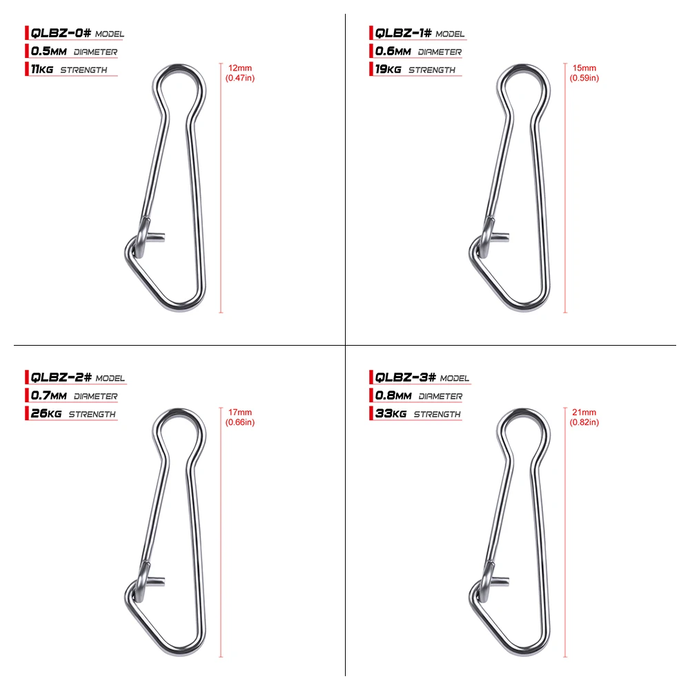 50 шт./лот, защелки 0#-6#, разъем из нержавеющей стали, рыболовный баррель, Вертлюг, безопасная защелка, вертлюги, рыболовные Вертлюги, инструмент, крючок, снасти