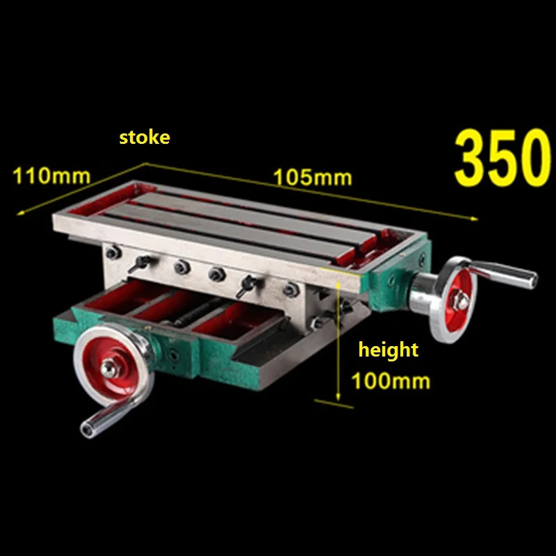 

Cross Slide Table Workbench 350 Bench Drill Mount Mini Micro Multi-Function Milling Machine Precision