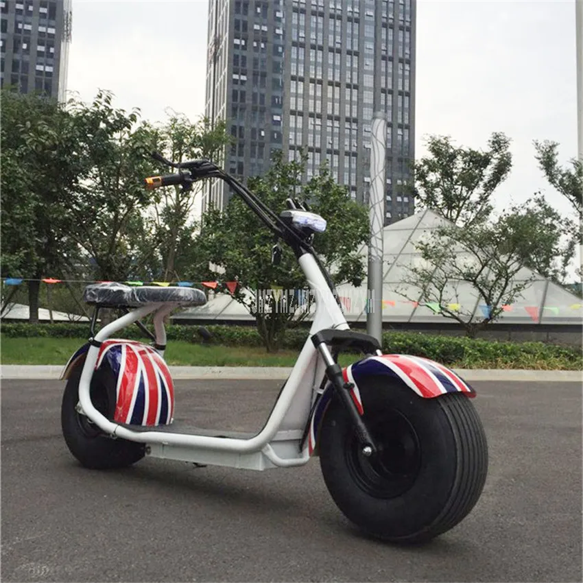 Sale Cool Style Big 2 Wheel New Harley Electric Vehicle Adult Pedal Electric Bicycle Motorcycle Scooter With Seat Mileage 40km 1000W 11