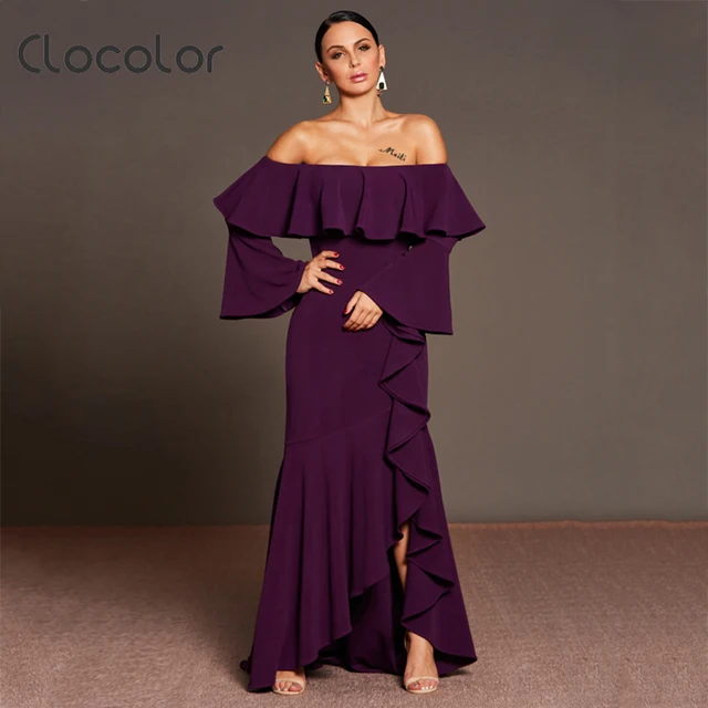 Purple Maxi Dress