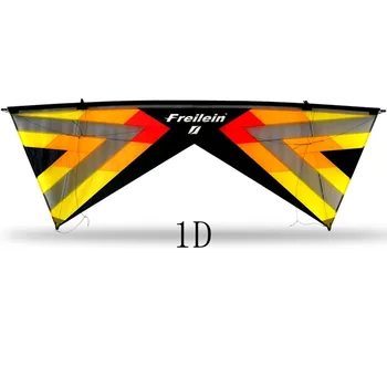 

Professional Quad Line Stunt Kite 2.42M Easy To Fly Sport Kite Beach Park Flying 16 Colors Vented Kite