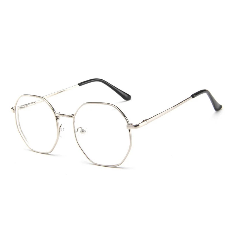 Zilead, полигонные металлические очки для близорукости, для женщин и мужчин, прозрачные близорукие очки, очки для дальнозоркости с Diopter-1.0to-4.0
