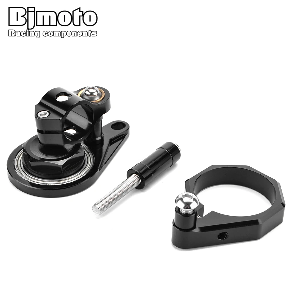

BJMOTO For Suzuki GSXR600 2006-2010 Motorcycle CNC Adjustable Steering Stabilize Damper Bracket Mount Support Kit