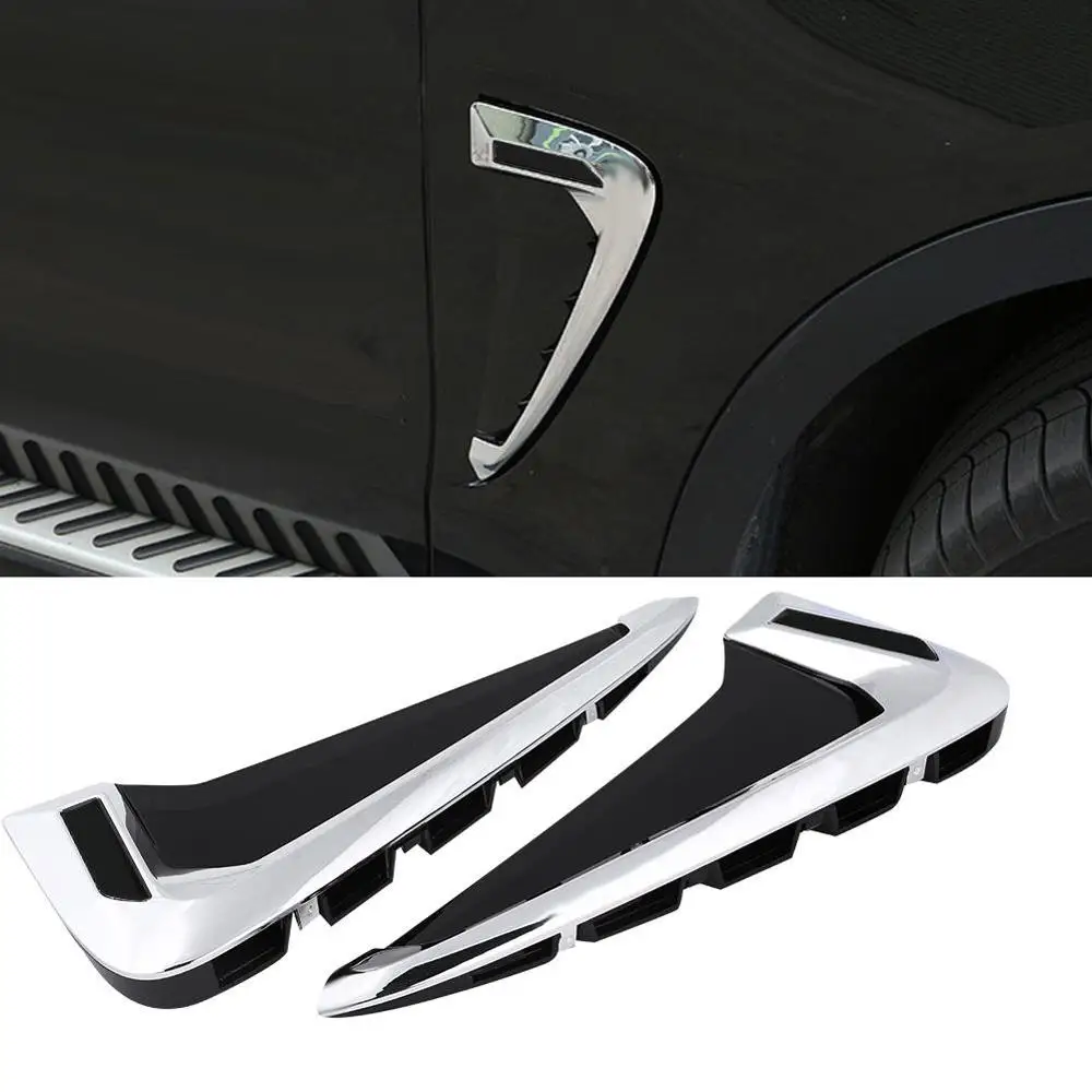 

1 Pair Car Front Fender Side Air Vent Cover Trim for BMW X5 F15 2014-2017 Exterior Parts