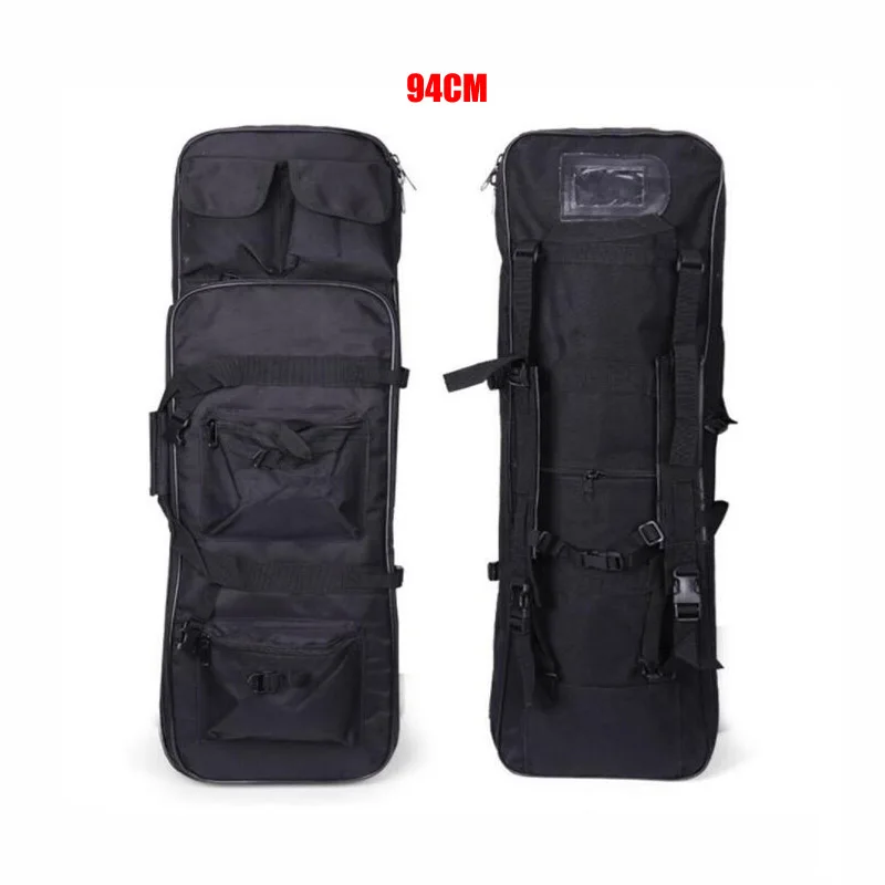 Black 94CM 81 см 94 см 118 см нейлоновая тактическая сумка для оружия снайперский чехол для винтовки ружья страйкбольная кобура Охотничьи аксессуары армейский Военный Рюкзак - Цвет: Black 94CM
