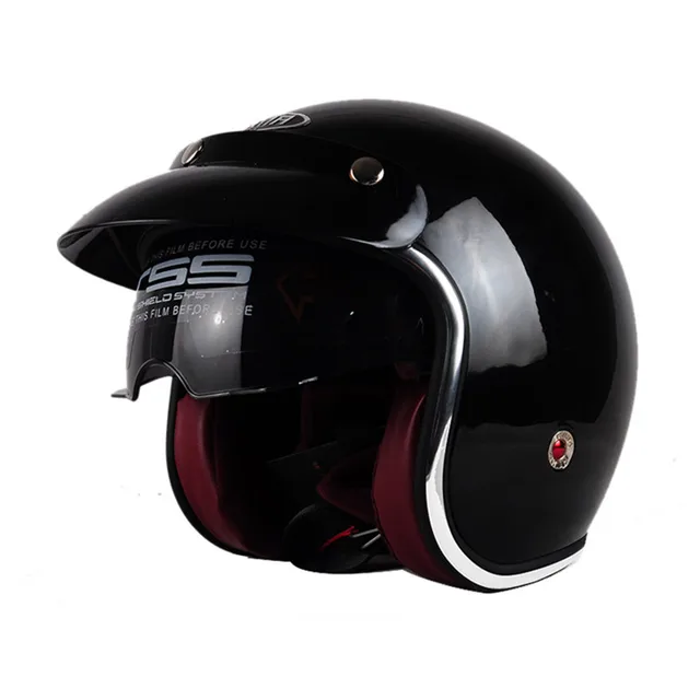 Vcoros Nouveau Vintage Moto Rcycle Casque Homme Femmes 34 Harley