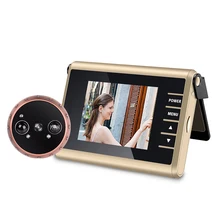 Special D13 clamshell design 3.0 inch Wireless Video Door Peephole Camera PIR Motion Detection Auto Recording Door Camera