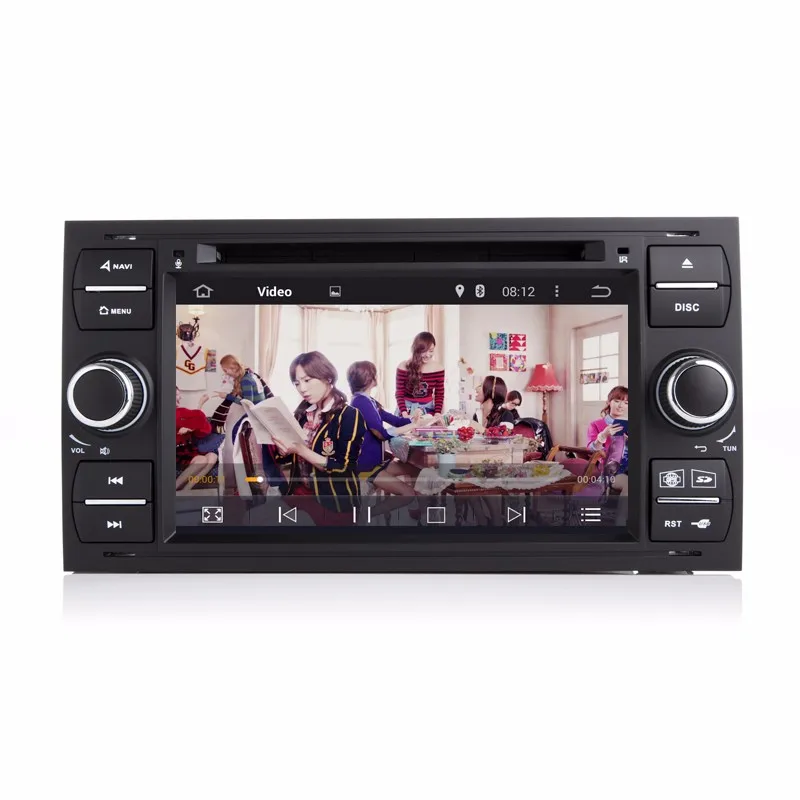 Sale 7" Android Car DVD Player with GPS WIFI/BT,Audio Radio Stereo,Car multimedia for FORD FOCUS/MONDEO/S-MAX/CONNECT 2005 2006 2007 5