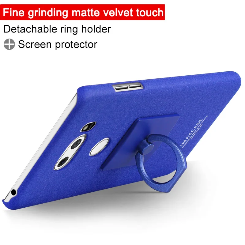 Для LG V30 чехол s Чехол IMAK Высокое качество матовый чехол для LG V30 PC жесткий чехол для телефона для LG V30 - Цвет: Синий