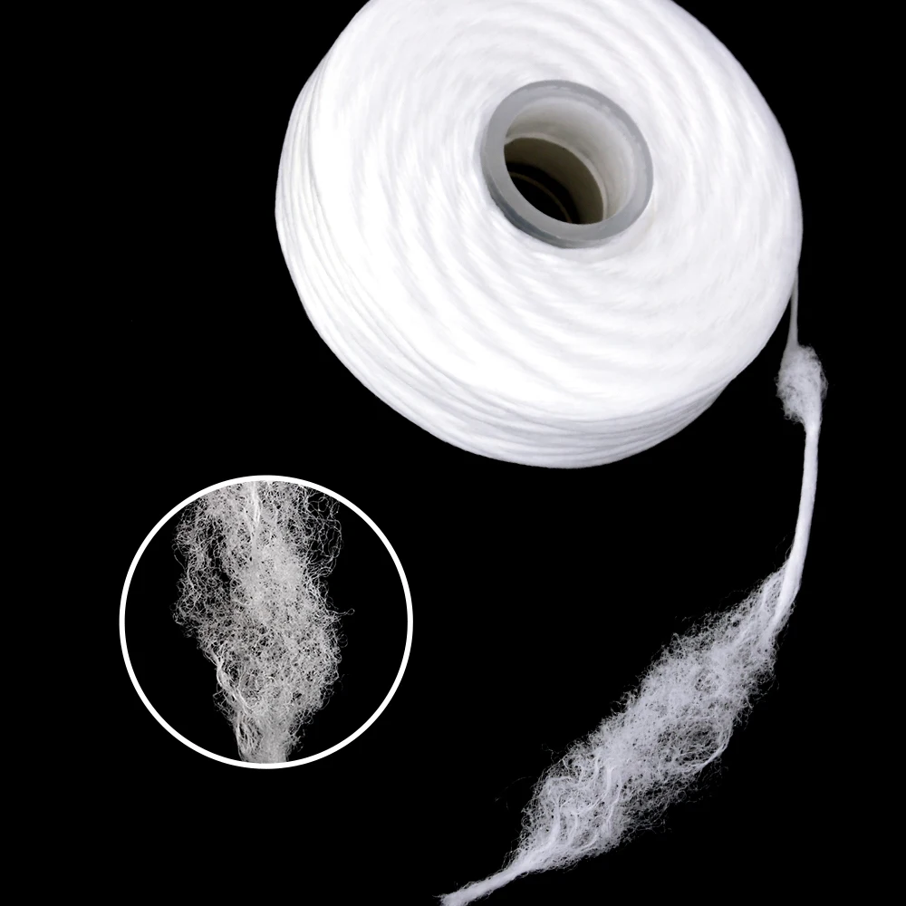 10pc/lot Water Fluffy Dental Flosser 50m Dental Floss Wire Built-in Spool Waxed Mint Flat Tooth Teeth Whitening Cleaning dental floss dental water flosser dental cleaning tools