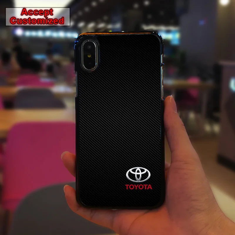 

Cover Case for iPhone X XS Max XR 5 5S SE 7 8 6 6S Plus For TOYOTA Logo Samsung Galaxy S8 S9 S10 S10E Plus Note 8 9 S6 S7 Edge