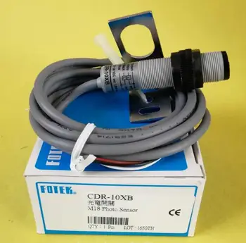 

CDR-10XB FOTEK M18 NC TUBULAR TYPE Photoelectric Switch Sensors 100% New & Original PHOTO SENSOR 10-30 VDC