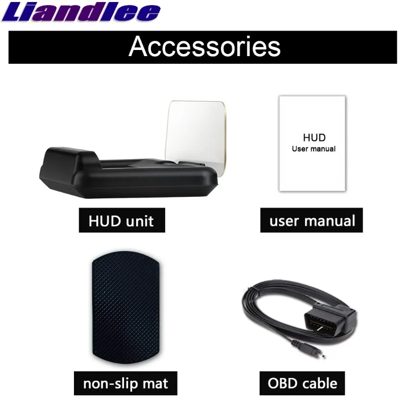 Liandlee автомобильный проектор OBD цифровой измеритель скорости диагностический