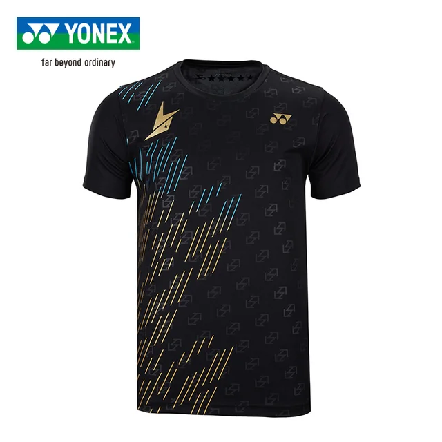 New Arrival Yonex Badminton Jersey Lin Dan Style Sports Short Sleeve T