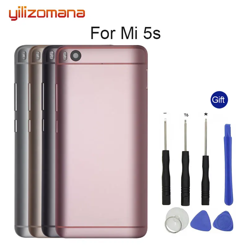 YILIZOMANA оригинальная замена батареи задняя крышка для Xiaomi mi 5s mi 5s M5S Телефон задняя дверь корпуса жесткий чехол Бесплатные инструменты