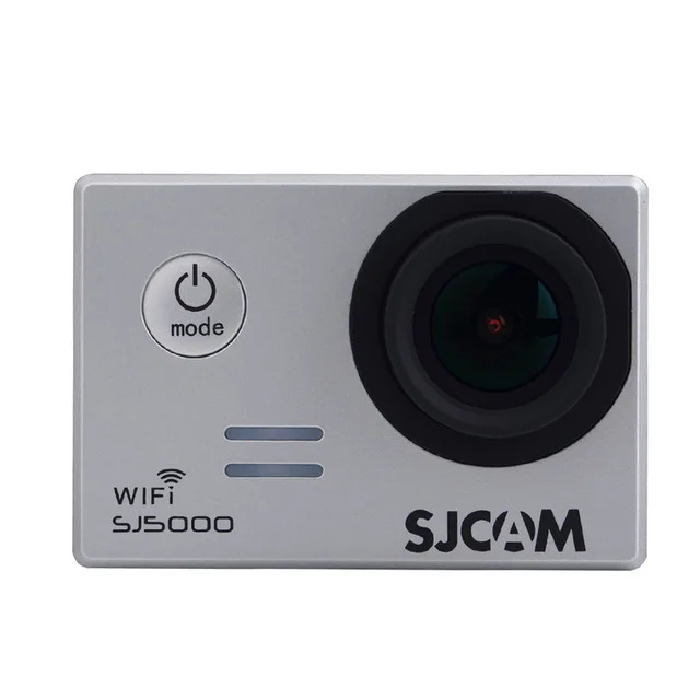 SJCAM SJ5000 WI-FI действие Камера WI-FI 2,0 ЖК-дисплей NTK96660 30 м Водонепроницаемый Камера 1080 P Ultra HD Спорт Камера - Цвет: Серебристый