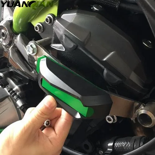 CNC для Kawasaki Z900 Z 900 2017 2018 Защита корпуса двигателя слайдеры рамы скользящие колодки