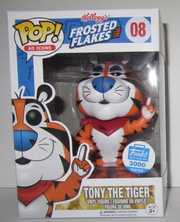 Эксклюзивная официальная виниловая экшн-фигурка Funko pop Тони Тигр Коллекционная